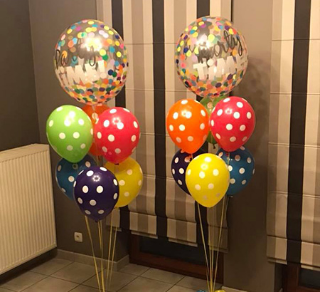 Ballons latex pour événements à Mons et Charleroi (Thuin)